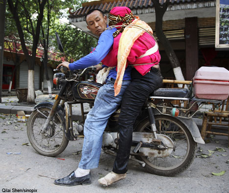 男子努力给妻子死后尊严